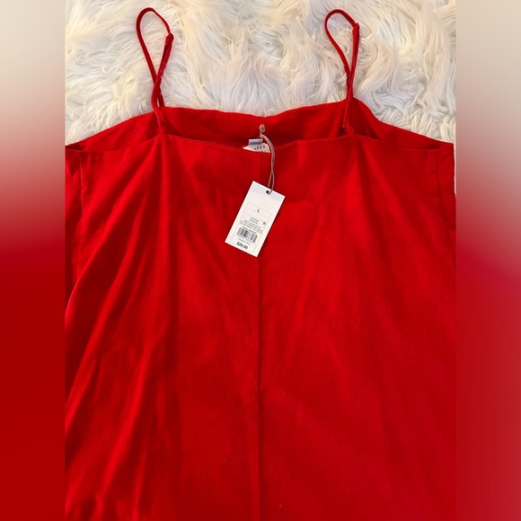 A New Day red tank dress size: L - Picture 4 of 5